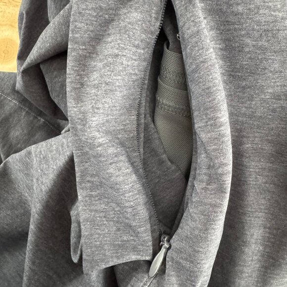 Lululemon &go Endeavor Dress Size 10 Heathered Texture Printed Grey DR-1667 - Picture 6 of 9